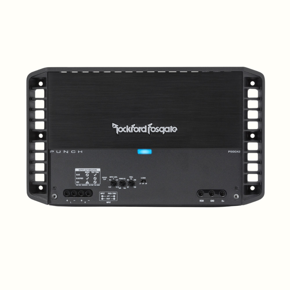 Refurbished Rockford Fosgate P500X2 Punch 500 Watt Class A/B 2